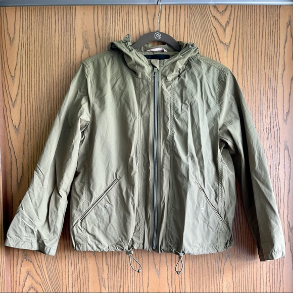 J. Crew Cropped Windbreaker - Picture 1 of 5